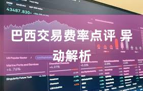 巴西交易费率点评 异动解析
